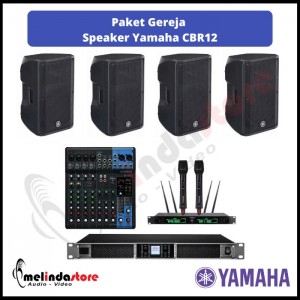 Paket Sound Gereja Speaker Pasif Yamaha CBR 15 | 4 Speaker